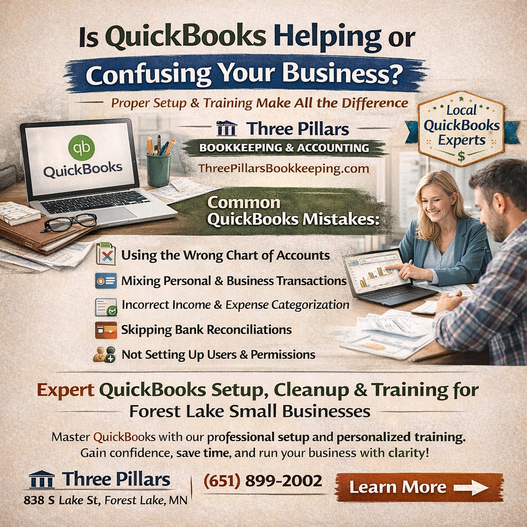 QuickBooks Setup & Training: Tips for Local Businesses to Save Time and Avoid Errors
